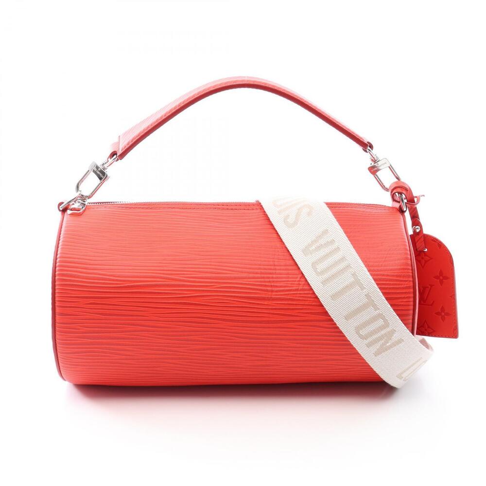 Louis Vuitton Soft Polochon Epi Rouge Handbag Leather Bag Red
